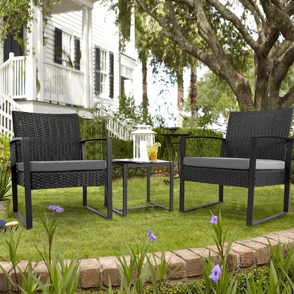 Outdoor Wicker Furniture Set | Wayfair